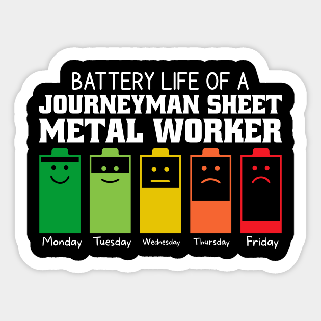Battery Life Of A Journeyman Sheet Metal Worker Journeyman Sheet